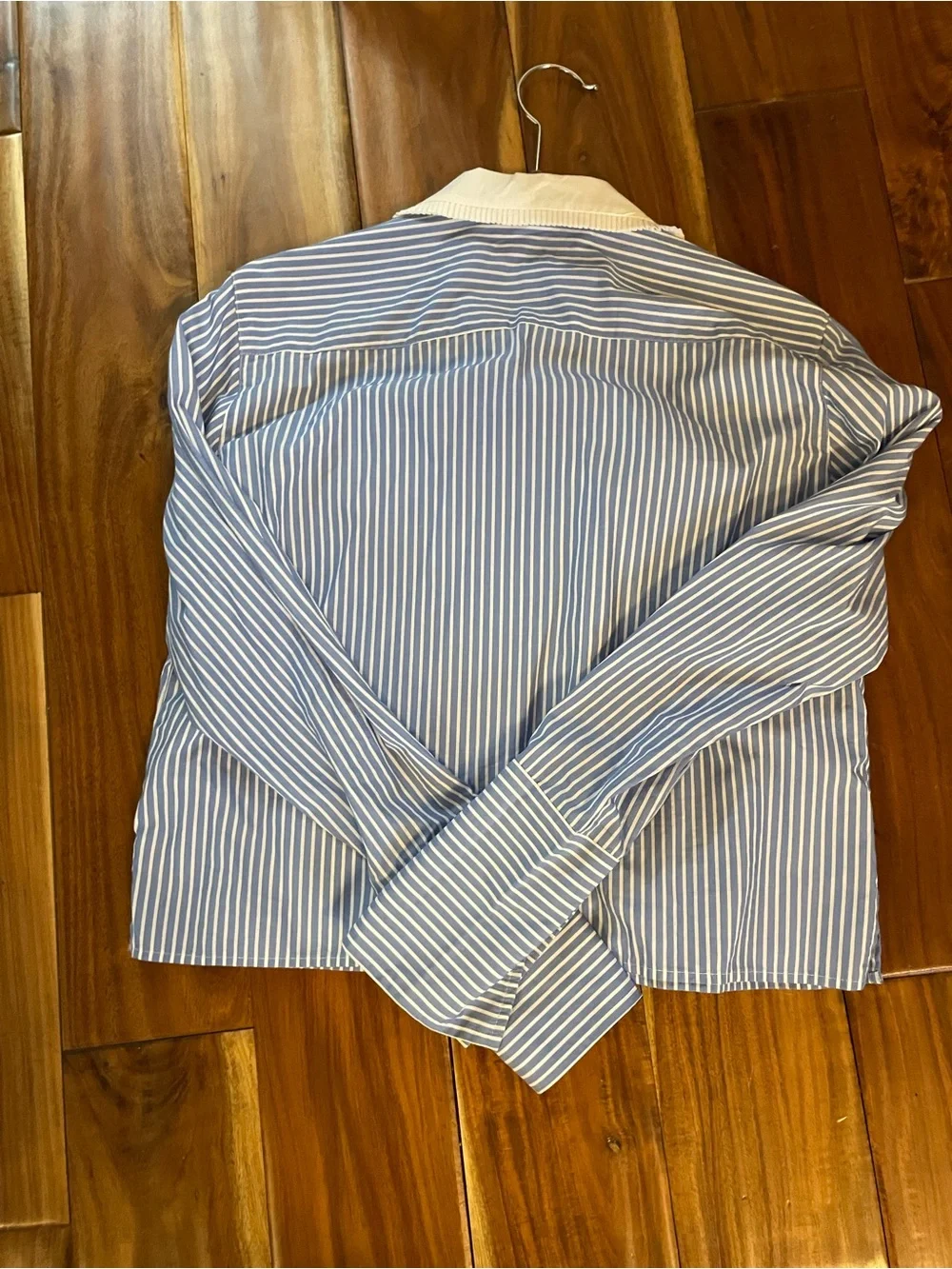J.Crew Cropped Garçon Shirt With Pearl Buttons in Stripe size 00